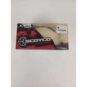 Scoyco Motorsport Goggle Model G02 Color Black